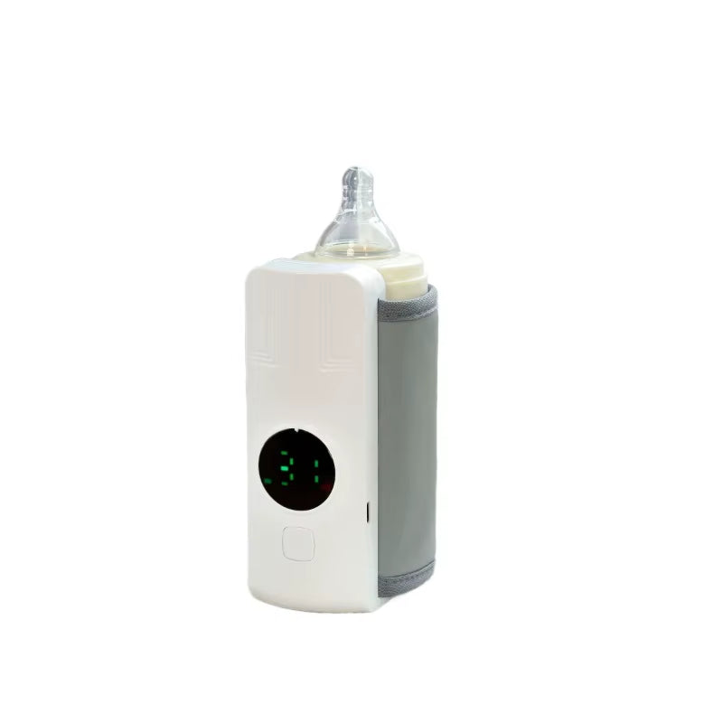 Portable Baby Bottle Warmer Rechargeable Cordless Bottle Warmer for Baby Milk and Formula New USB Baby Bottle Warmer