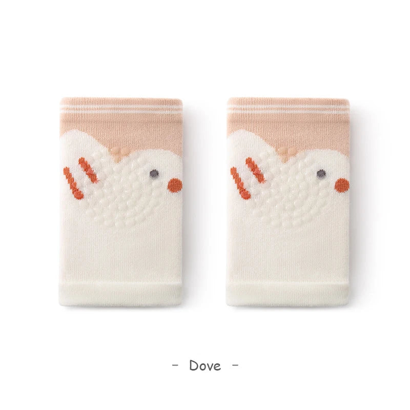 Summer New Baby Knee Pads Cartoon Mesh Breathable Toddler Anti-Fall Kids Knee Pads Children Crawling Non-Slip Knee Pads