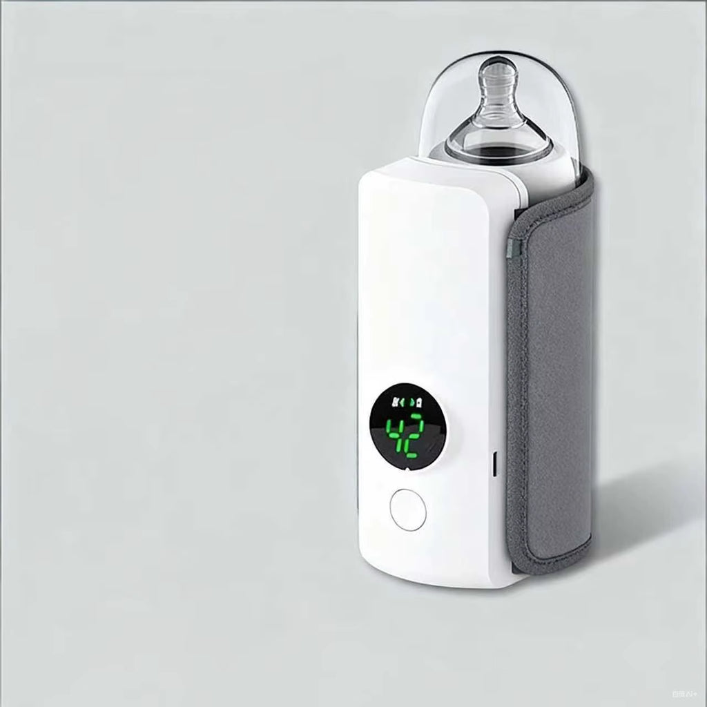 Portable Baby Bottle Warmer Rechargeable Cordless Bottle Warmer for Baby Milk and Formula New USB Baby Bottle Warmer