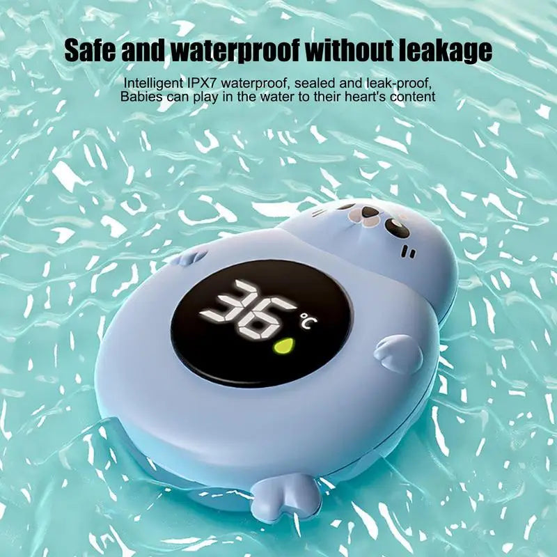 Water Temperature Meter Baby Bath Thermometer for Kids Newborn Toddlers Waterproof Safety Digital Temperature Gauge Floating Toy