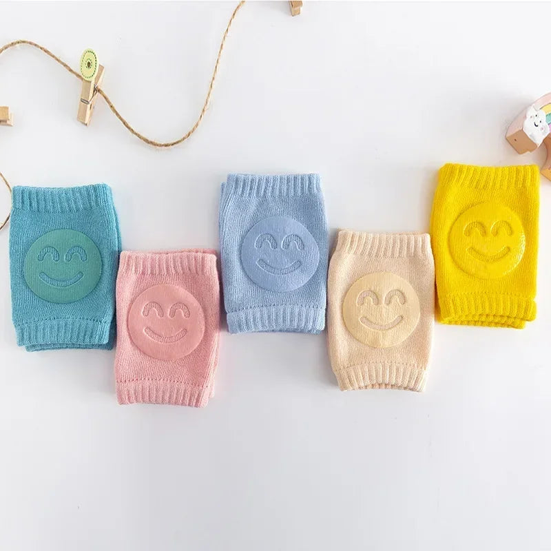 1/5 Pair Baby Knee Pads Non-Slip Crawling Cushion Toddler Knee Protector Leg Warmers Infant Accessory Girls Boys Safety Kneepad