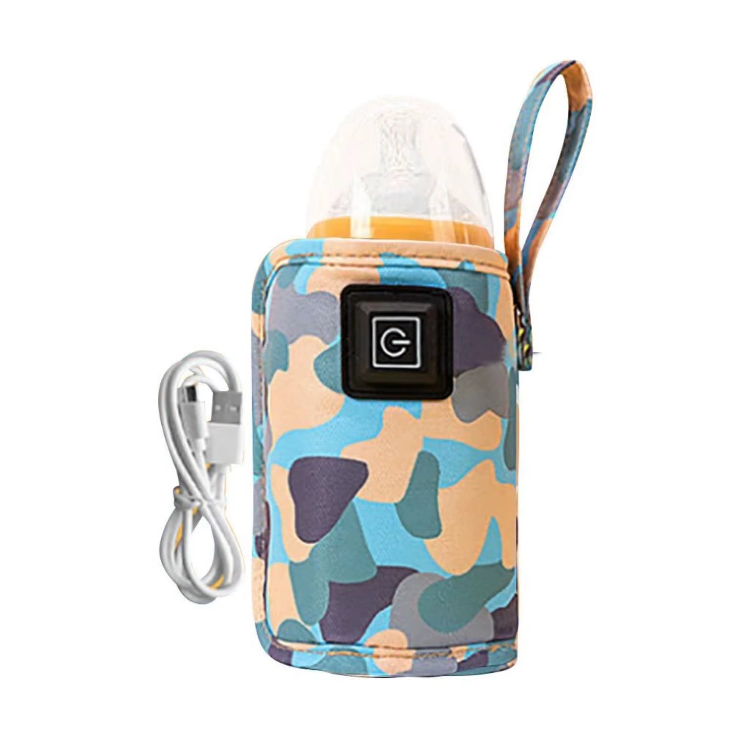 Baby Bottle Warmer 3-Speed Adjustment Baby Bottle Cup Warmer Car Portable USB Bottle Warmer Baby and Children Outdoor Travel