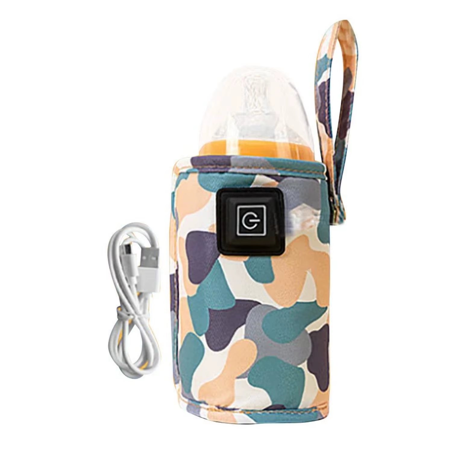 Baby Bottle Warmer 3-Speed Adjustment Baby Bottle Cup Warmer Car Portable USB Bottle Warmer Baby and Children Outdoor Travel