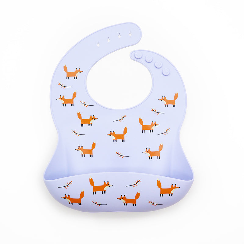 Baby Disposable Waterproof Silicone Bib Bib Rice Pocket Saliva Pocket