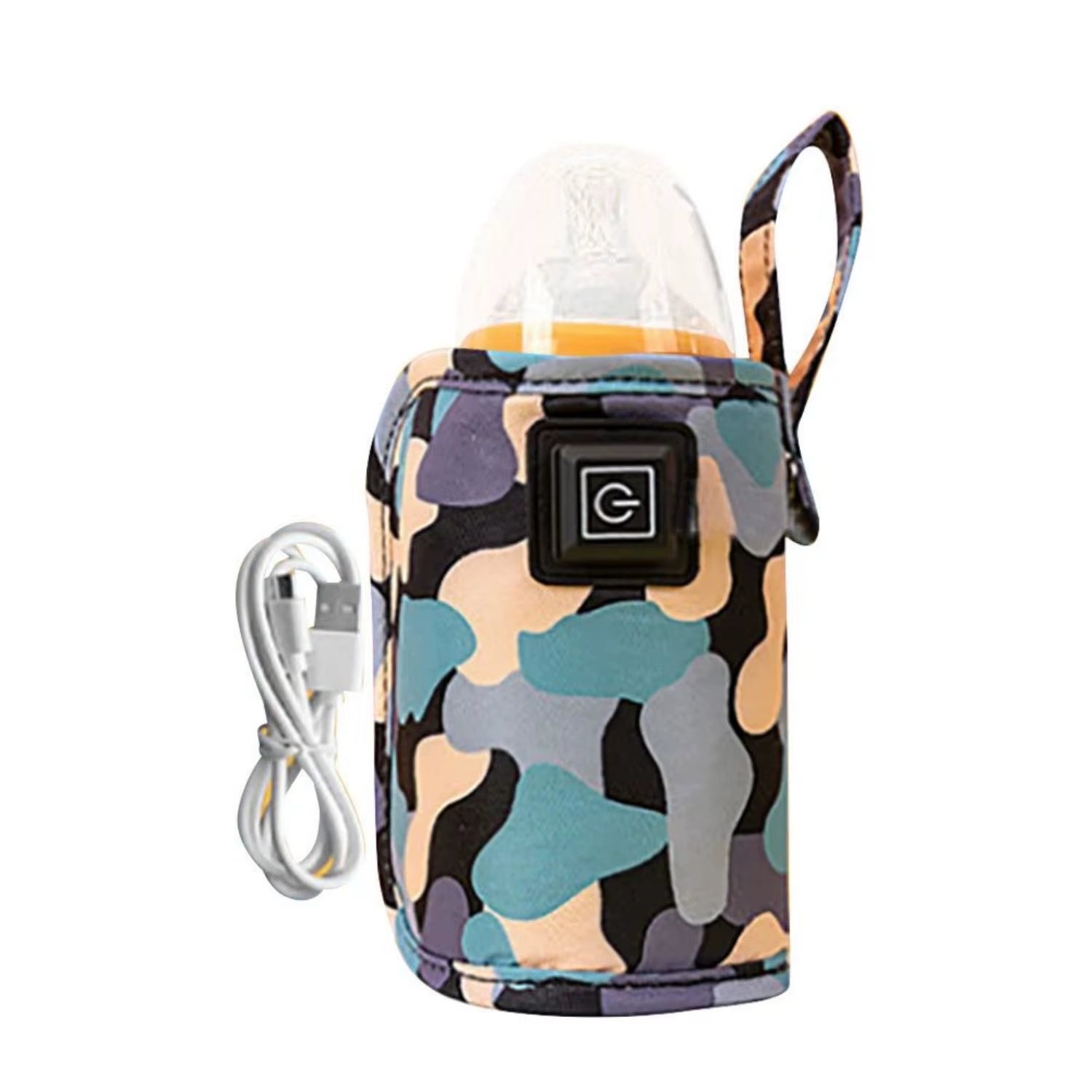 Baby Bottle Warmer 3-Speed Adjustment Baby Bottle Cup Warmer Car Portable USB Bottle Warmer Baby and Children Outdoor Travel