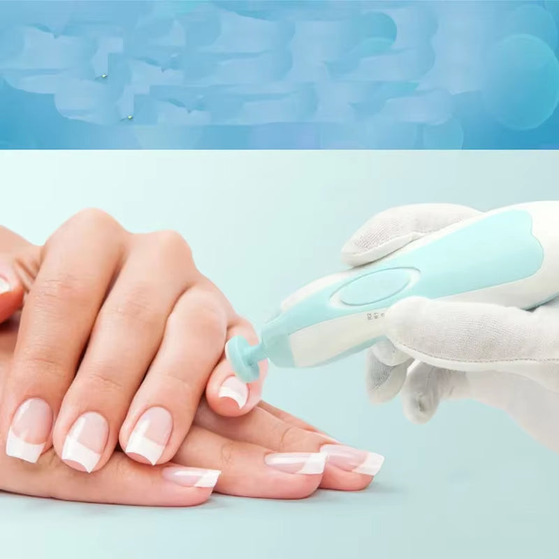 Multifunctional Electric Baby Cutter Trimmer Manicure Tool Set Baby Carenail Trimmer Baby Nail File Clippers Toes Fingernail