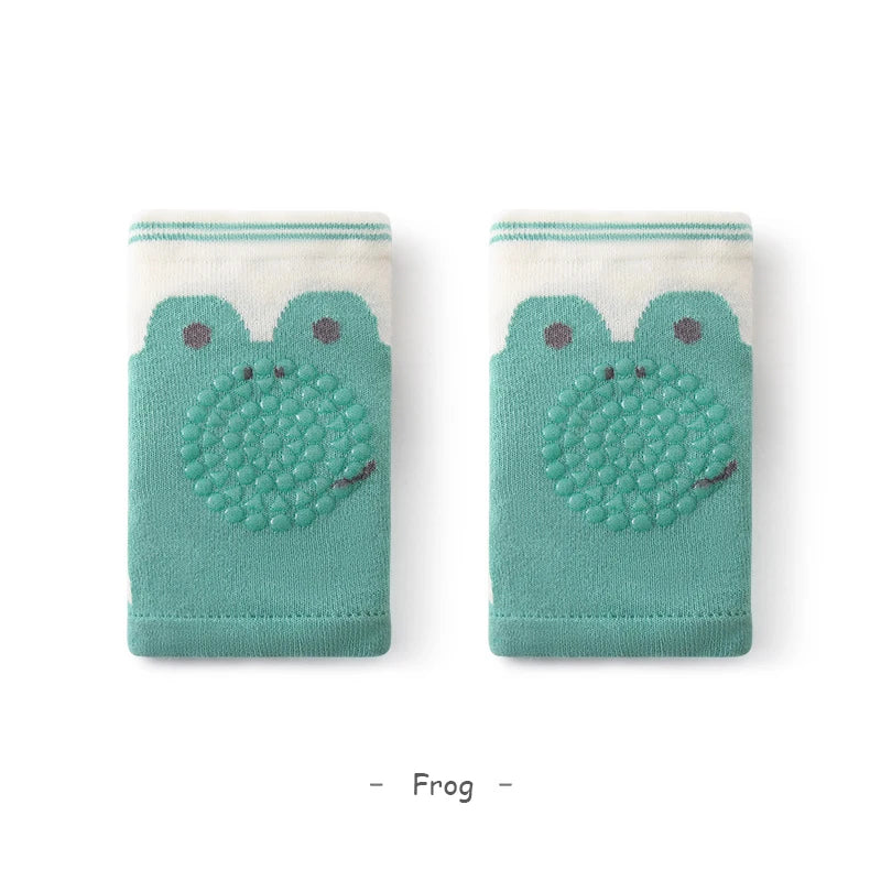 Summer New Baby Knee Pads Cartoon Mesh Breathable Toddler Anti-Fall Kids Knee Pads Children Crawling Non-Slip Knee Pads