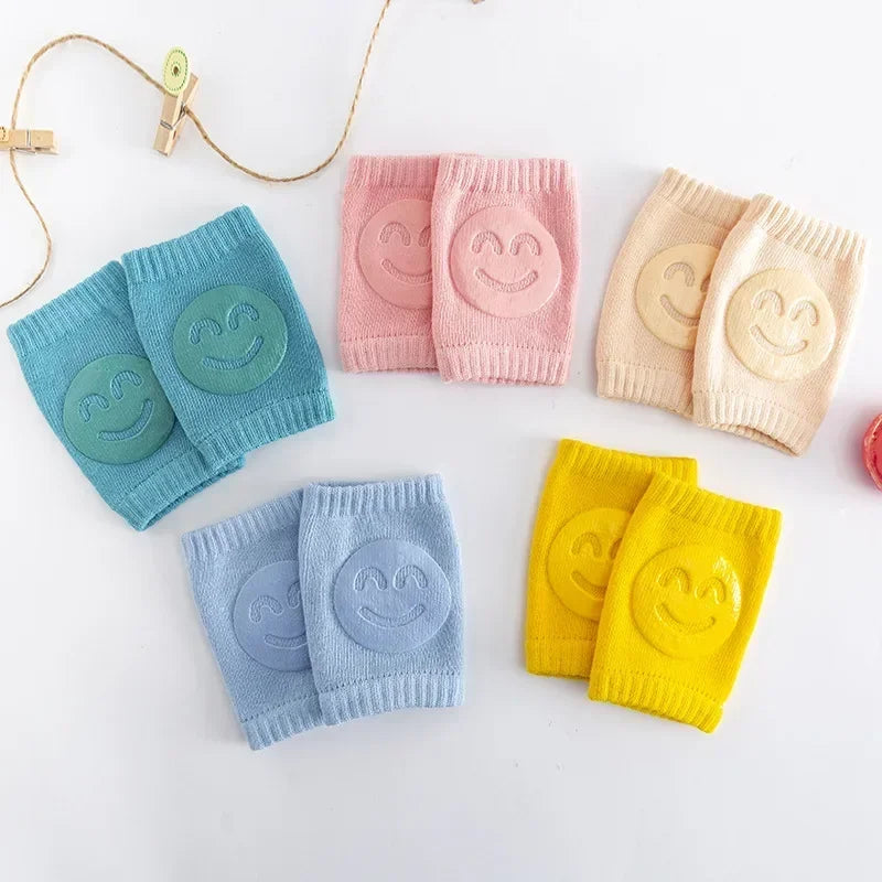 1/5 Pair Baby Knee Pads Non-Slip Crawling Cushion Toddler Knee Protector Leg Warmers Infant Accessory Girls Boys Safety Kneepad