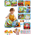 Montessori Toy Busy Board Giraffe Busy Book Preschool Learning Educational Quiet Book Sensory Travel Toy for Baby 3 4 5 6 Ages